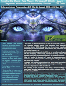 Role Theory - Working with BPD (2-day) @ Theatrette Room, Cobb & Co Museum | East Toowoomba | Queensland | Australia