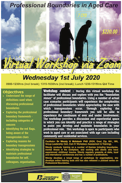 Professional Boundaries in Aged Care July 2020